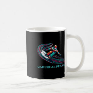 Taza De Café Caberfae Peaks Michigan Snowboarding