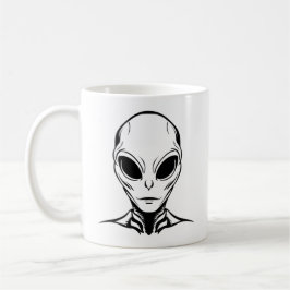 Taza De Café Cabeza de Alien