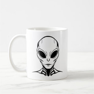 Taza De Café Cabeza de Alien