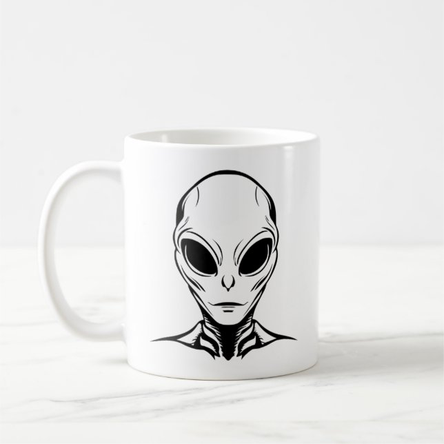 Taza De Café Cabeza de Alien (Izquierda)