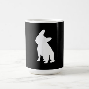 Taza De Café Cabeza de Bulldog francesa Tilt Apparel, cabeza fr