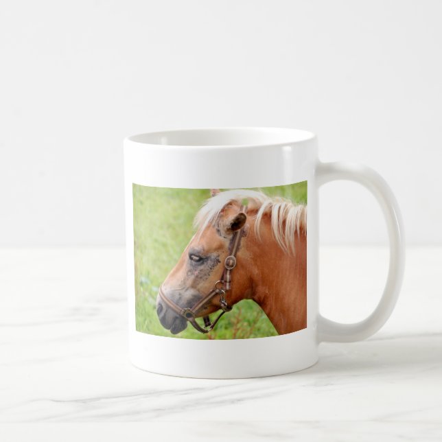 Taza De Café Cabeza de caballo 003 (Derecha)