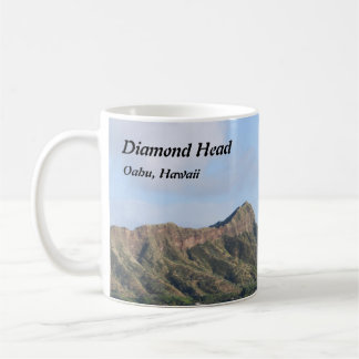 Taza De Café Cabeza de diamante, Oahu, Hawai Classic Mug