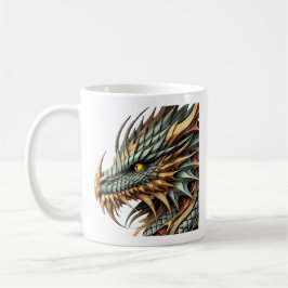 Taza De Café Cabeza de dragón