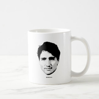 Taza De Café Cabeza de Justin Trudeau del primer ministro -