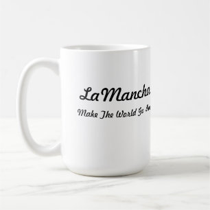 Taza De Café Cabeza de LaMancha en corazón