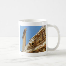 Taza De Café Cabeza de león tallado en Baalbek