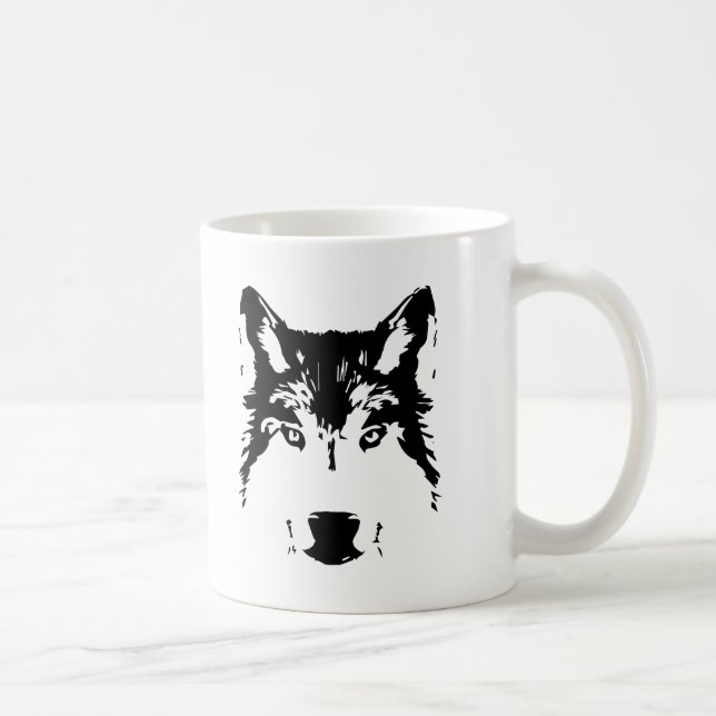 Taza De Café Cabeza de lobo (Derecha)