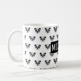 Taza De Café Cabeza de oso Panda personalizada