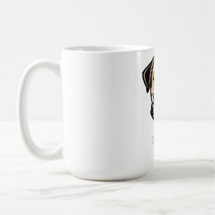 Taza De Café Cabeza de Perro Feliz — Club del Mejor Amigo