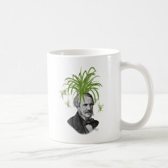Taza De Café Cabeza de planta araña (Derecha)