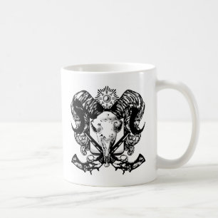 TAZA DE CAFÉ CABEZA DE RAM DEL CORSO