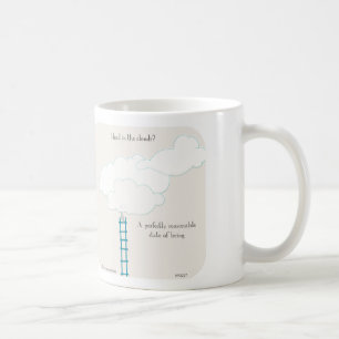 Taza De Café Cabeza del planeta de HP2227 "Harold" en las nubes