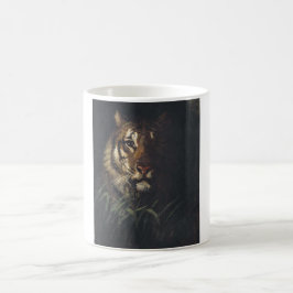 Taza De Café Cabeza del tigre (por Abott Handerson Thayer)
