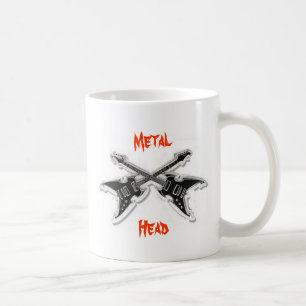 Taza De Café Cabeza metalizado (taza de café)