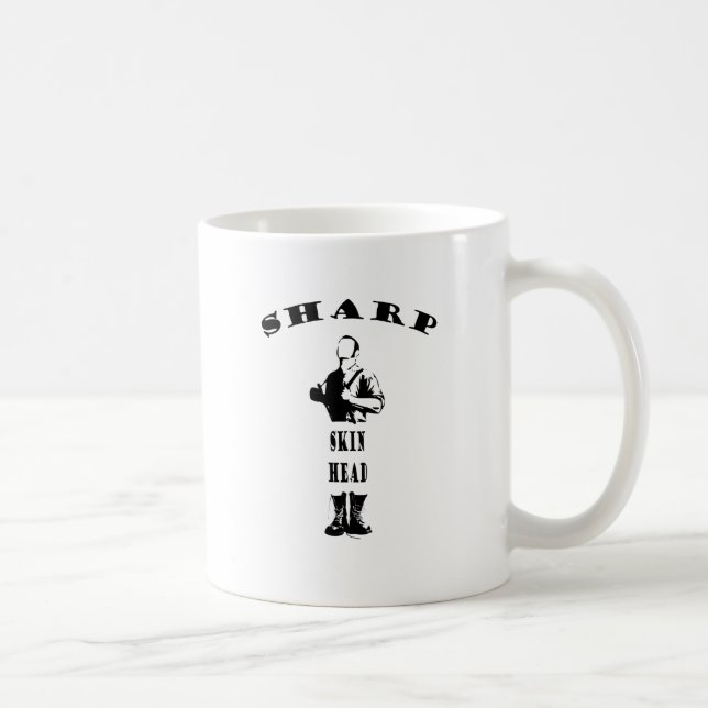 Taza De Café cabeza rapada aguda (Derecha)