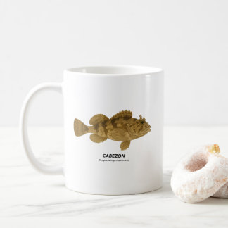 Taza De Café Cabezon - California Marine Life