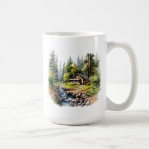 Taza De Café Cabin Mug