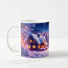 Taza De Café Cabina Acogedora En Invierno Coffee Mug Wonderland