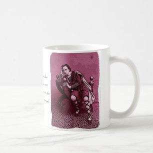 Taza De Café Cabina de Edwin como Hamlet