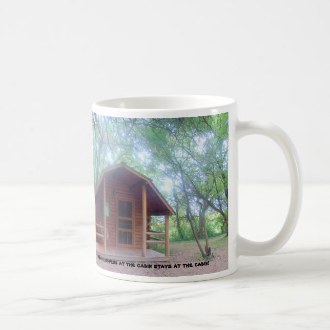 Taza De Café Cabina de la Piel-uno-Manera (Derecha)
