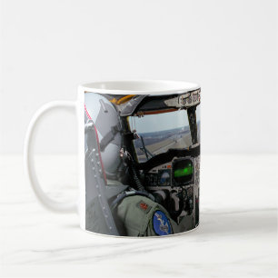 TAZA DE CAFÉ CABINA DEL B-52H STRATOFORTRESS