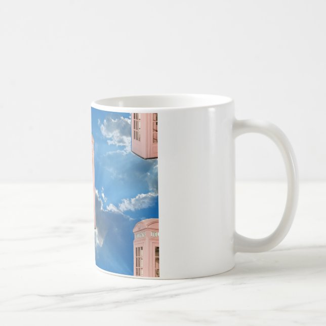 Taza De Café cabina telefónica (Derecha)