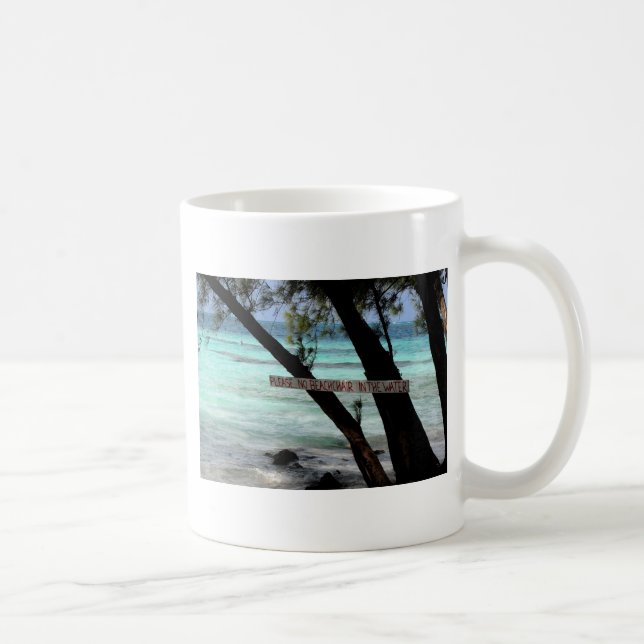 Taza De Café Cabinas de playa Rum Point Gran Caimán (Derecha)