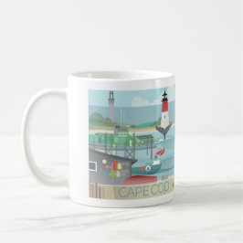 Taza De Café Cabo Cod 11oz o 15oz Mug