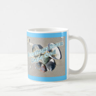 Taza De Café Cabo Cod Massachusetts - Shell & Surf