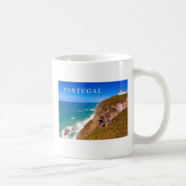 Taza De Café Cabo DA Roca #01C (Derecha)