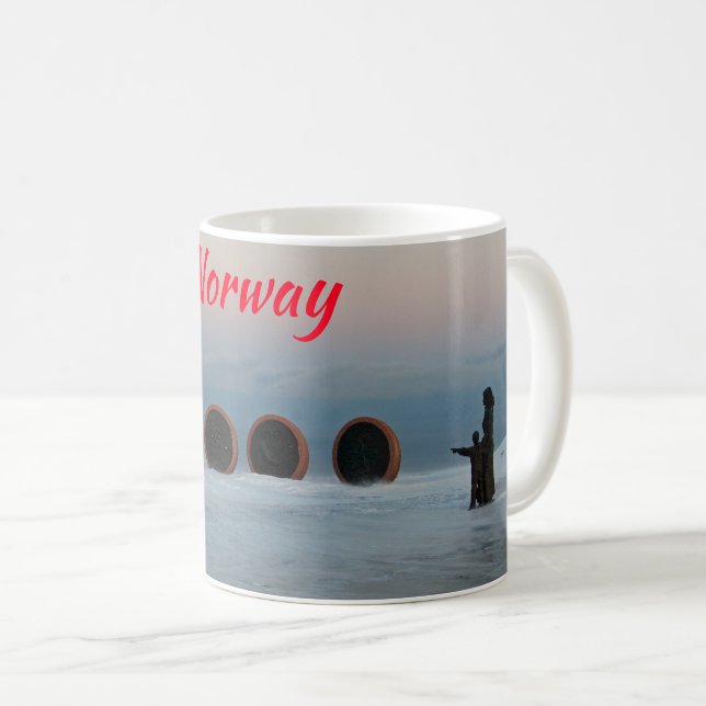 Taza De Café Cabo Norte, Noruega (Anverso derecho)