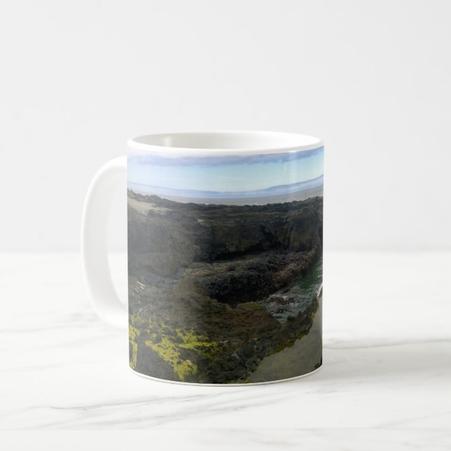 Taza De Café Cabo Perpetua, Costa de Oregón (Anverso izquierdo)