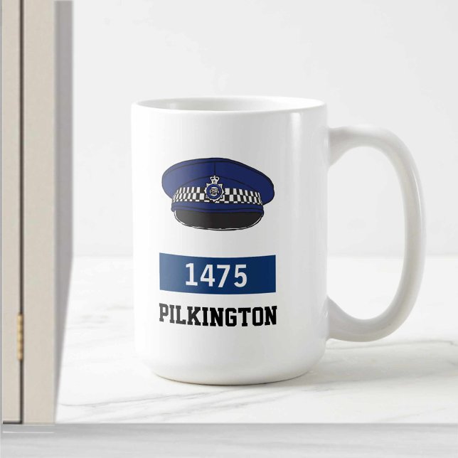 Taza De Café Cabo plano de la policía del Reino Unido - Añadir  (Subido por el creador)