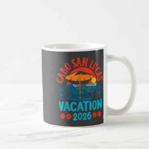 Taza De Café Cabo San Lucas México 2026 Vacaciones Familiares P