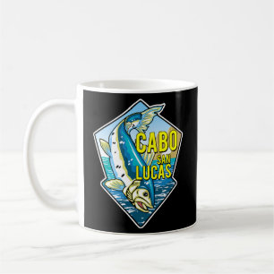 Taza De Café Cabo San Lucas Pesca México Baja California