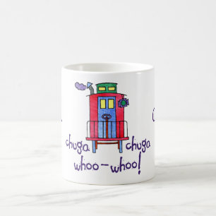 Taza De Café Caboose de Chuga Chuga