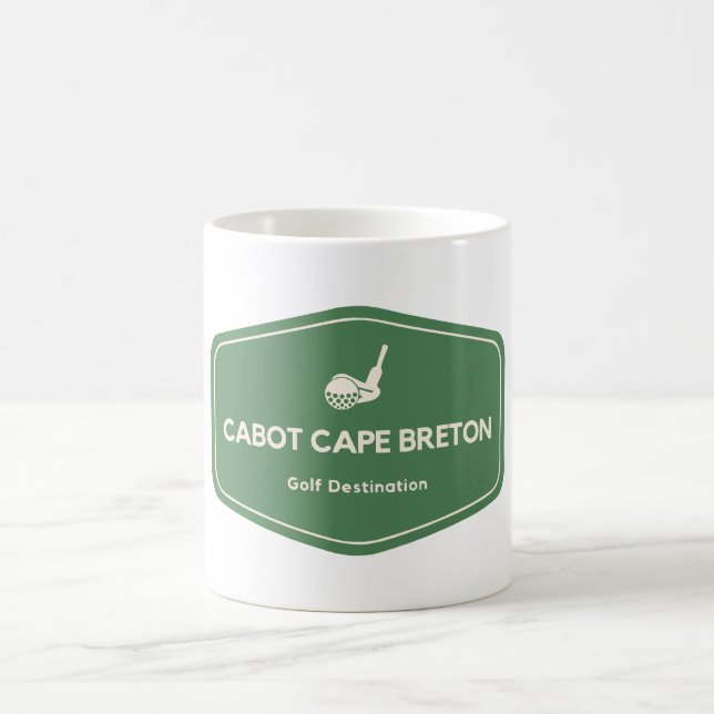 Taza De Café Cabot Cape Breton Canada Golf Destination (Centro)