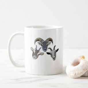 Taza De Café Cabra Animal Divertida Cabra