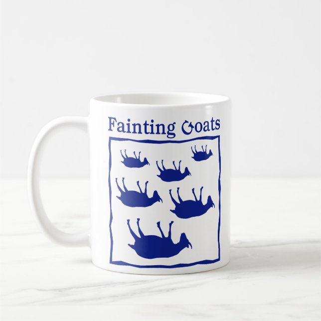 Taza De Café Cabras de desfallecimiento (Izquierda)