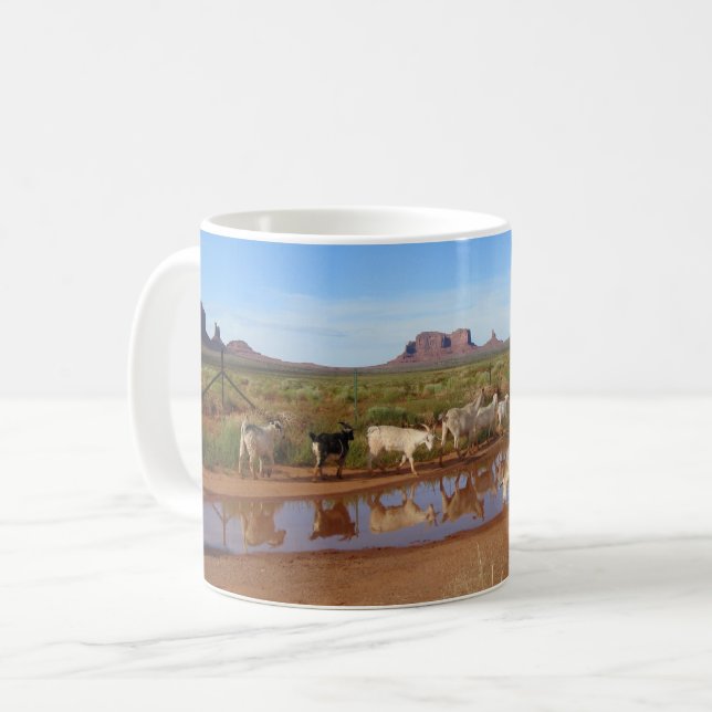 Taza De Café Cabras del Valle del Monumento (Anverso izquierdo)