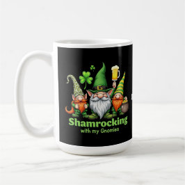Taza De Café Cabrón con My Gnomies Funny St. Patrick's