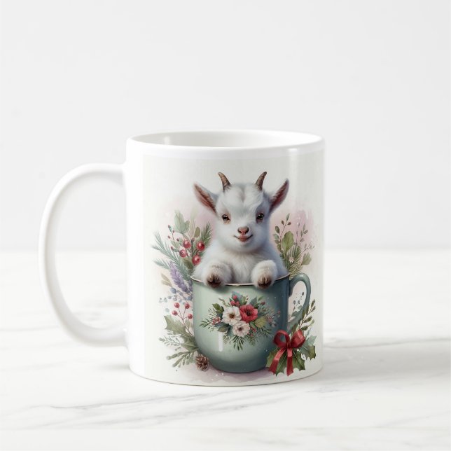 Taza De Café Cabrón de Navidad (Izquierda)