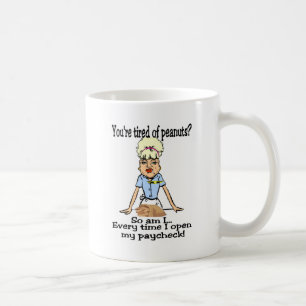 Taza De Café ¡Cacahuetes!