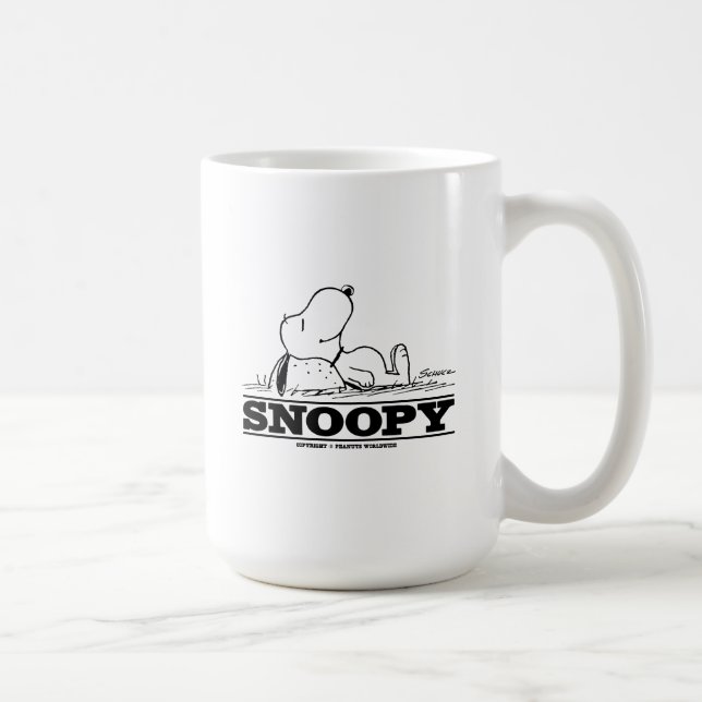 Taza De Café Cacahuetes | Descanso de Snoopy (Derecha)