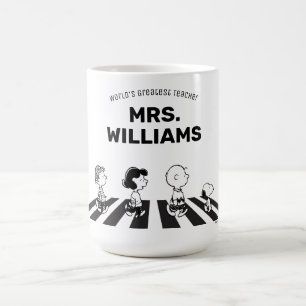 Taza De Café Cacahuetes   El mejor profesor de Rock Tees person