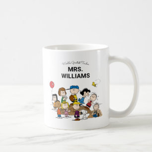 Taza De Café Cacahuetes La pandilla más grande del profesorad