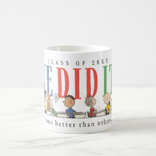 Taza De Café Cacahuetes Lo Hicimos Graduación Frase Divertida S