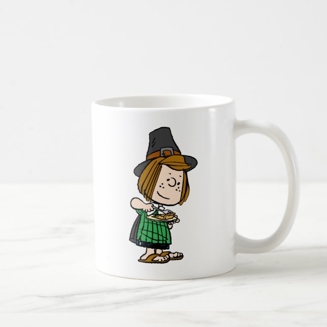 Taza De Café Cacahuetes | Patada de Peppermint de Acción de Gra (Derecha)