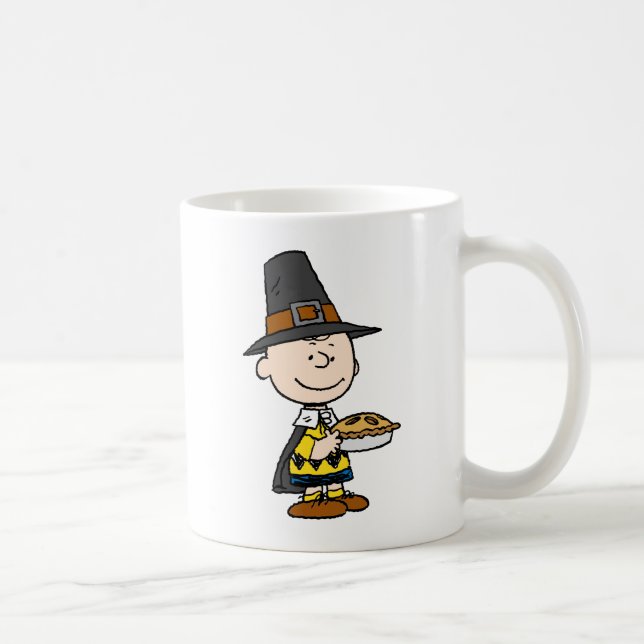 Taza De Café Cacahuetes | Peregrino de Charlie Brown (Derecha)